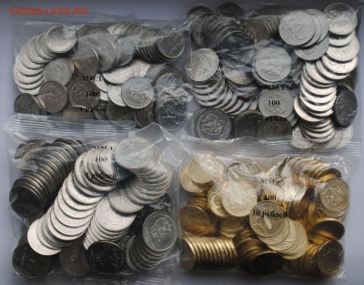 Комплекты 1, 2, 5, 10 руб. 2018 UNC, фикс - комплект