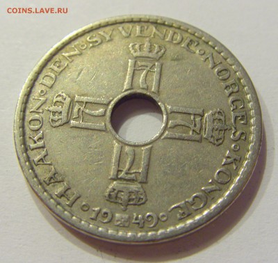 1 крона 1949 Норвегия №1 11.05.2018 22:00 МСК - CIMG2432.JPG