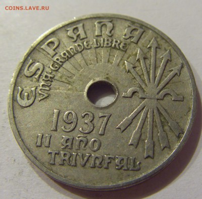 25 сантим 1937 Испания №1 11.05.2018 22:00 МСК - CIMG2716.JPG