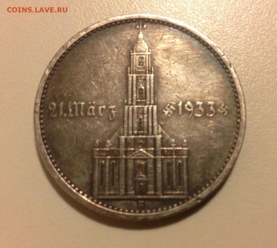 Германия. 2марки 1934+5 марок 1934 Кирха с надписью - IMG_0575.JPG