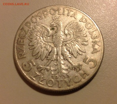 Польша. 5 злотых 1933 Ядвига до 07.05 - IMG_0587.JPG