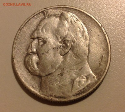 Польша. 5 злотых 1934 Пилсудский. Легионер до 07.05 - IMG_0589.JPG