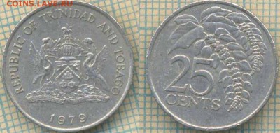 Тринидад и Тобаго 25 ц 1979 г, до 12.05.0018 г. 22.00 по Мос - Тринидад и Тобаго 25 ц 1979  827