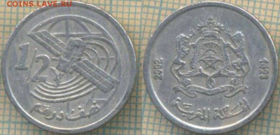 2 дирхама 2002 г., до 12.05.0018 г. 22.00 по Моск - Марокко полдирхама 2002  791