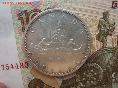Доллар Канада 1965 , каноэ - IMG_7647.JPG