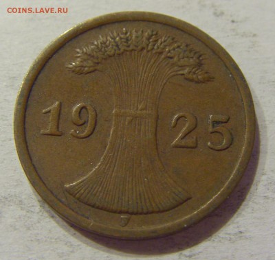 2 пфеннига 1925 F Германия №1 12.05.2018 22:00 МСК - CIMG2992.JPG