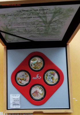 Год Кролика набор о-ва Кука 2011г. Старт 200р.До ухода в арх - IMG_20180506_185328