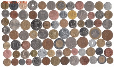 иностранные монеты 85 шт. до 10.05 в 22.00 - 85- 1