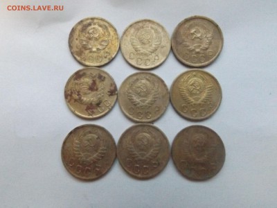 Лот ранних 2 копеечных монет 9 штук. - DSCF2393.JPG