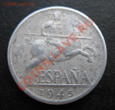 II Мировая, 1945 г, Испания, до 26.04 в 21-00 мск - 1945 исп