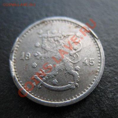 II Мировая, 1945 г, Финляндия, до 26.04 в 21-00 мск - 45 фин 50