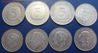 ФРГ 5-ти и 2-х марочные монеты. - IMG_6781.JPG