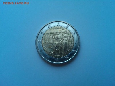 2 евро, 200 лет Австрийскому национальному банку. - IMG_20180425_184748_thumb