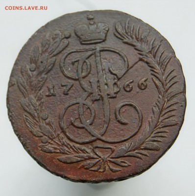 2 копейки 1766 ММ раскол штемпеля - DSC05353.JPG