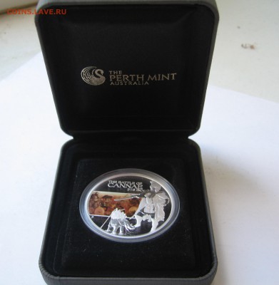 Серебро,Австралия,1 доллар, Битва при Каннах 2009, предпрод. - IMG_3847.JPG