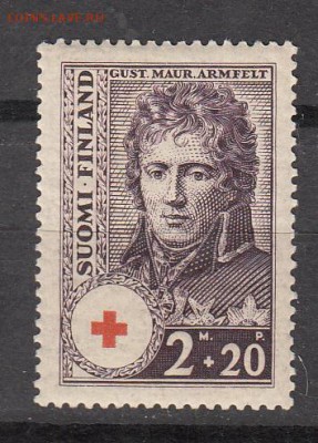 Финляндия 1936 1м красный крест - 94