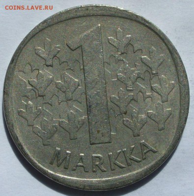 1 марка Финляндия 1971. Старт 10 руб. - 1 марка Финляндия 1971 - 1