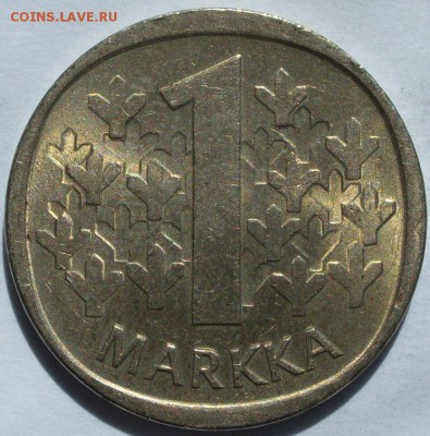 1 марка Финляндия 1986. Старт 10 руб. - 1 марка Финляндия 1986 - 1