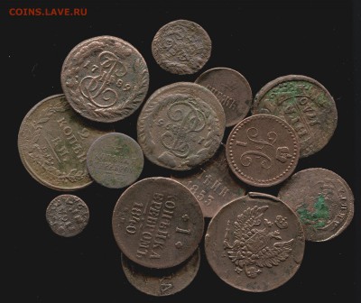 14 монет меди 1720-1853г до 13.05.2018г 22.00мск - img968