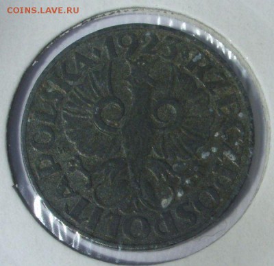 20 грошей Польша 1923 (39) цинк. Старт 10 руб. - 20 грошей Польша 1923 (39) цинк - 2