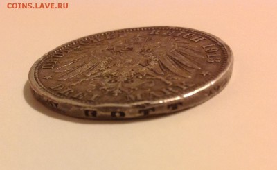 Пруссия. 3 марки 1913 25 лет правления ВильгельмаII до 14.05 - IMG_0639.JPG