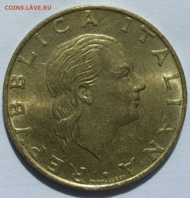 200 лир Италия 1994. Старт 10 руб. - 200 лир Италия 1994 - 2