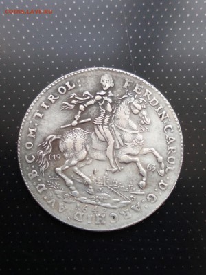 Австрия 2 дуката Фердинанд III 1642 год Оценка - 5
