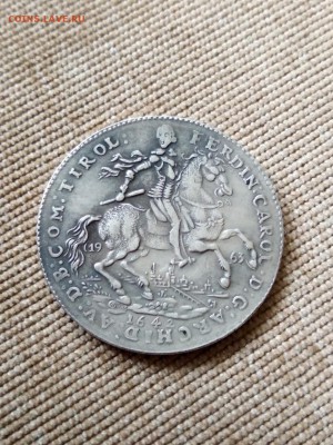 Австрия 2 дуката Фердинанд III 1642 год Оценка - 1