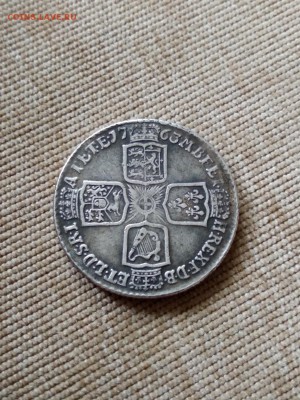 1 британский шиллинг Георг III 1763 год Оценка - 22