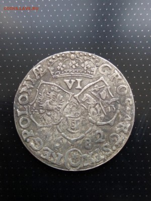 6 грошей (шостак) Ян III Собесский 1628 год Оценка - 14