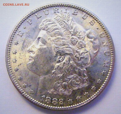 Morgan Dollar 1882 S. - 1882c