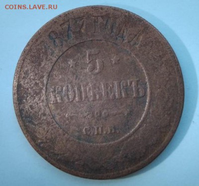 5 копеек 1877 СПБ оценка - 5 (1)