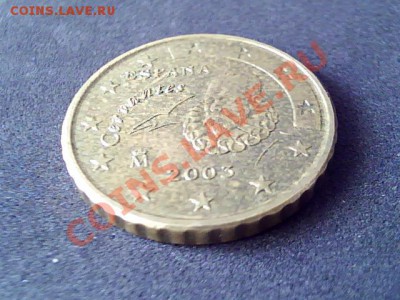 50 центов, 20 центов 2001-2003гг, 1 евро 2001года - 0053