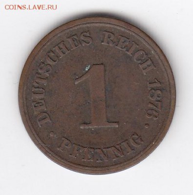 Германия, 11 монет 1875-1897 до 15.05.18, 22:30 - #И-279