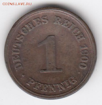Германия, 7 монет 1900-1912 до 15.05.18, 22:30 - #И-290