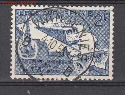 Бельгия 1956 локомотив 1м - 18