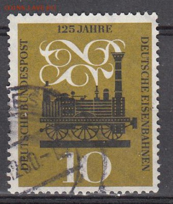 ФРГ первый паровоз 1м - 32