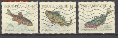 Бельгия 1990 рыбы 3м - 37