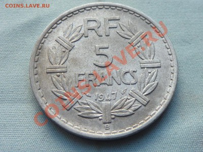 С РУБЛЯ ФРАНЦИЯ 5франков 1947г.СОХРАН!  до 27.04.11 в 22-00 - MEMO0050.JPG