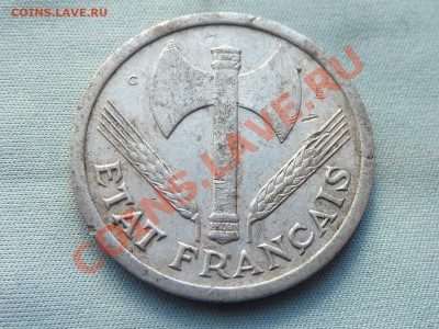 С РУБЛЯ Франция 2 франка1944г. до 27.04.11 в 22-00 - MEMO0057.JPG