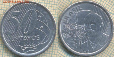 Бразилия 50 сентаво 2009 г., до 18.05.0018 г. 22.00 по Москв - Бразилия 50 сентаво 2009  546