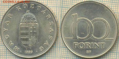 Венгрия 100 форинтов 1993 г., до18.05.0018 г. 22.00 по Моск - Венгрия 100 форинтов 1993  602