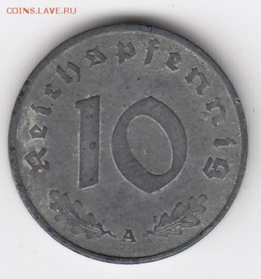 Германия, 9 монет 1941-1966 до 16.05.18, 22:30 - #И-987