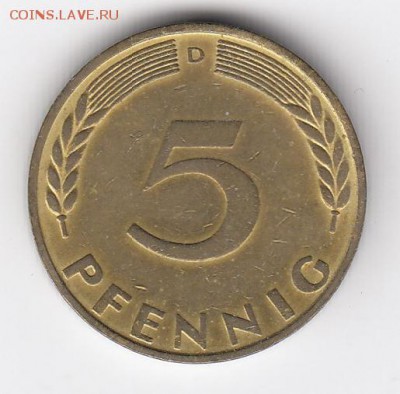 Германия, 9 монет 1970-1977 до 16.05.18, 22:30 - #И-350