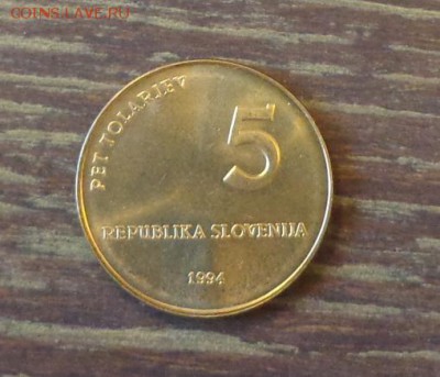 СЛОВЕНИЯ - ЕПИСКОП АБРАХАМ до 20.05, 22.00 - Словения 5 толаров 1000 лет со дня смерти епископа Абрахама-1