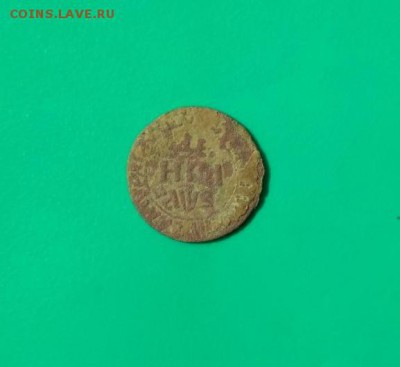 Деньга Петра 1707г - 1707