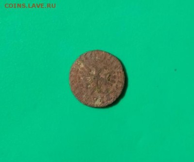 Деньга Петра 1713г - 13