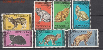 Монголия 1987 кошки 7м - 59