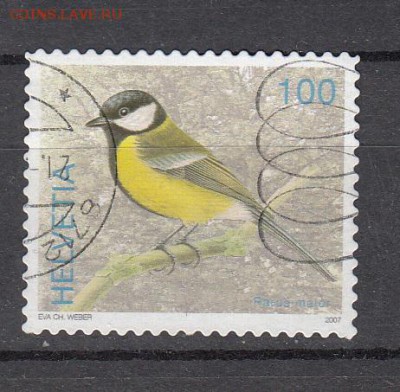 Швейцария 2007 птицы 1м - 63