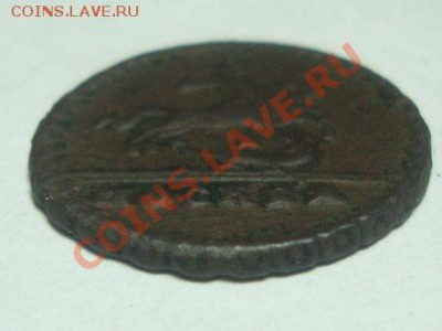 Крестовая копеечка 1728 - крестовая б